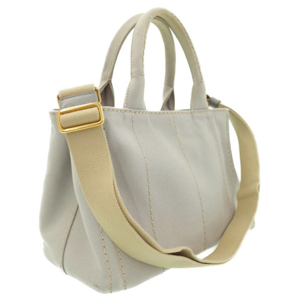 Prada Canapa 2way tote Shoulder bag canvas - Picture 2 of 9